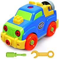Coche de Carreras Juguete Desmontable Juguetes Educativos de Construcción con Kit Desmontar y Ensamblar Coche…